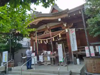 鳩森八幡神社の本殿・本堂
