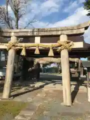 米子八幡神社の鳥居