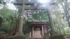 白山神社の鳥居