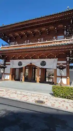 伝通院の山門・神門