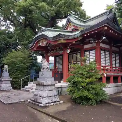 柴又八幡神社の本殿・本堂