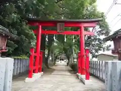 赤塚氷川神社の鳥居