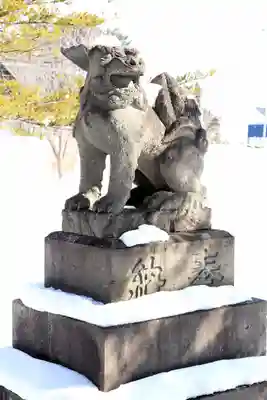 瓜幕神社の狛犬