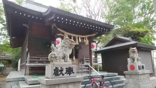 日枝神社（相之川）の狛犬