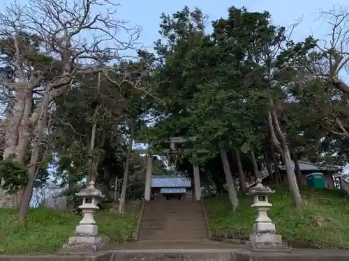 犬石神社の鳥居