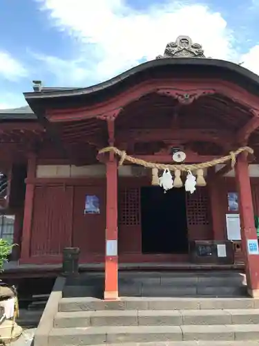 金谷神社の本殿