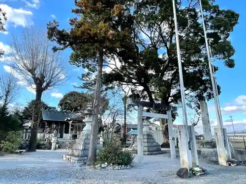 八幡神社の鳥居