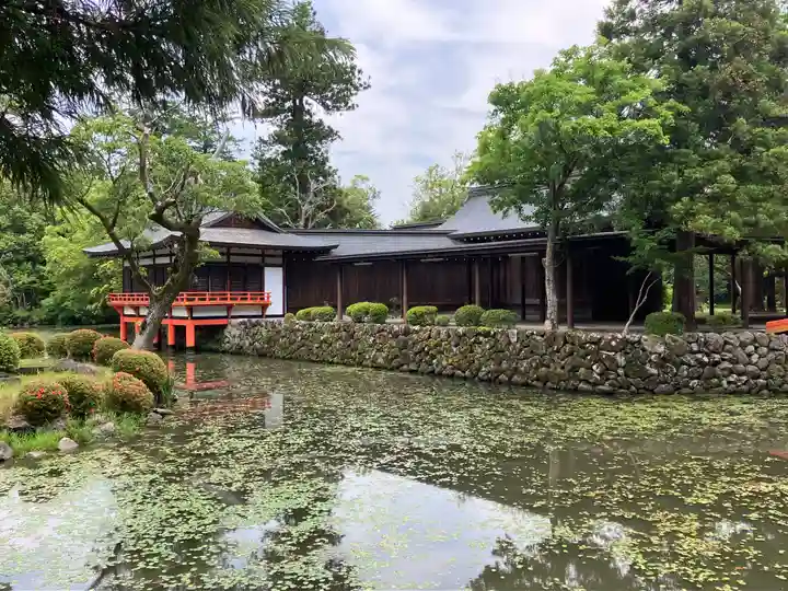宇佐神宮の庭園