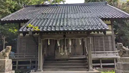 住三吉神社の本殿・本堂