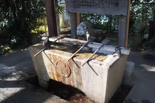 元城町東照宮の手水舎