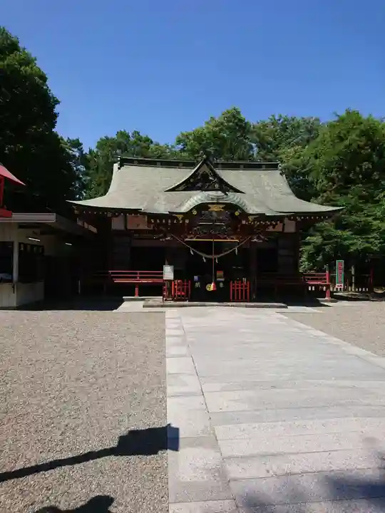 玉村八幡宮の本殿・本堂