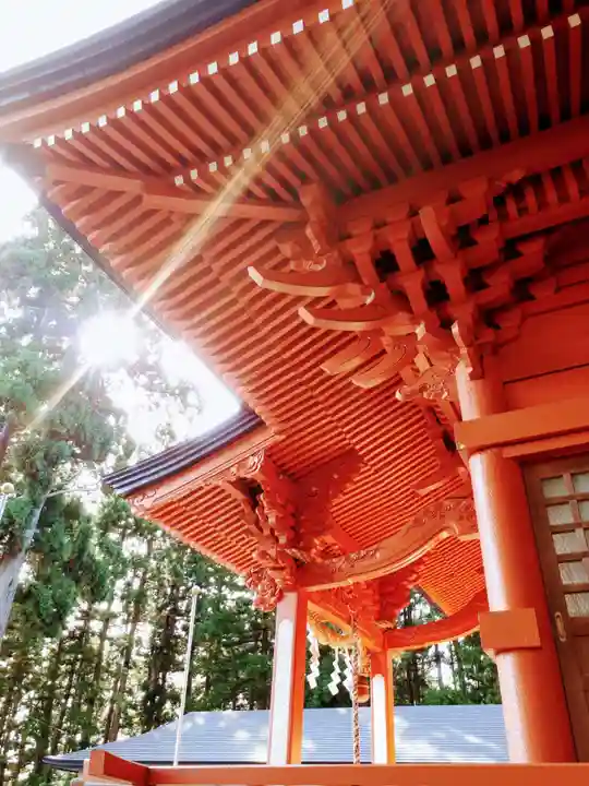 三獄神社の本殿・本堂