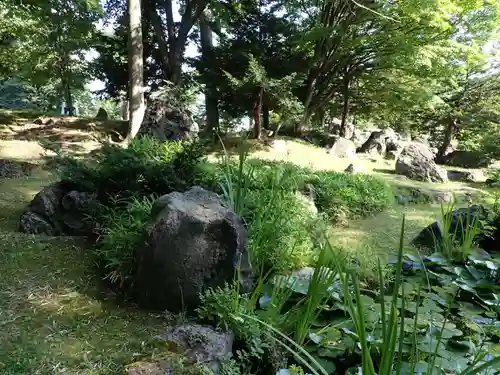 北海道護國神社の庭園