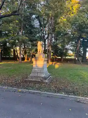 十勝護国神社の狛犬