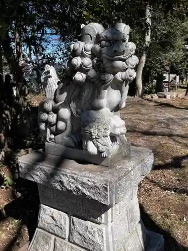 天岑寺の狛犬