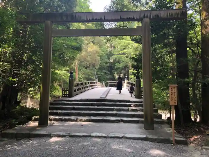 伊勢神宮内宮(皇大神宮)の鳥居