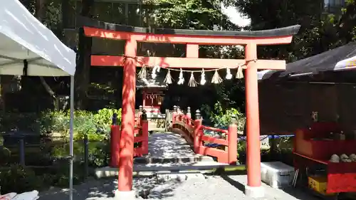 小梳神社の鳥居