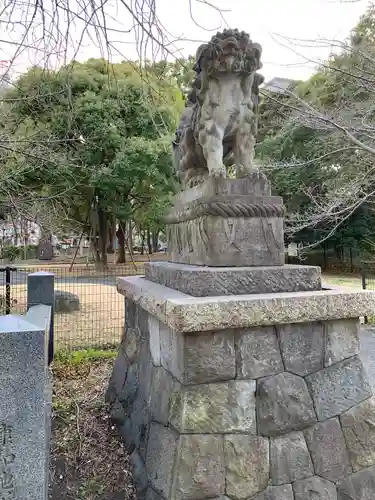 芝東照宮の狛犬