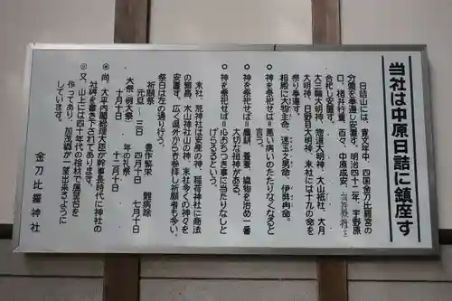 金刀比羅神社の歴史