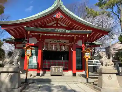 西長洲八幡神社の本殿・本堂