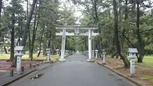 浜宮天神社の鳥居