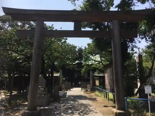 荏原神社の鳥居