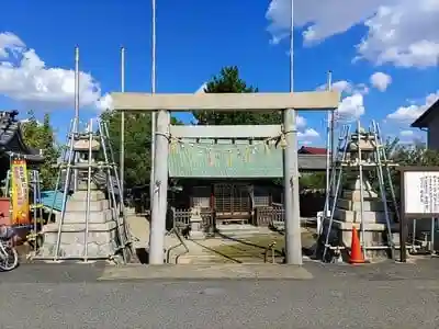 舟入神明社の鳥居