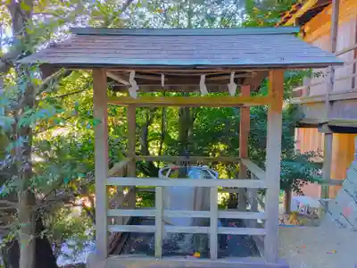 吉野水分神社(吉野町)の手水舎