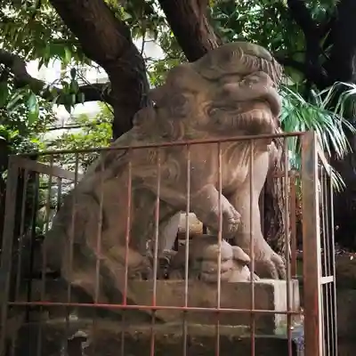 御田八幡神社の狛犬