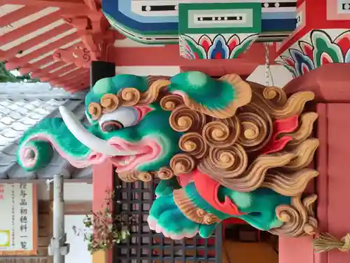 柏原八幡宮の芸術