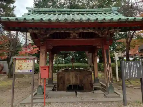 増上寺の手水舎