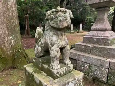 東浪見寺の狛犬