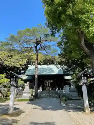 用賀神社の本殿・本堂