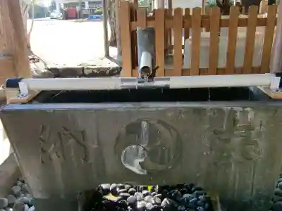 鶴谷八幡宮の手水舎