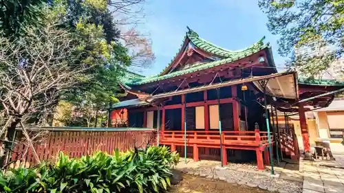 赤坂氷川神社の本殿