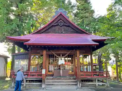 弘前八坂神社の本殿・本堂