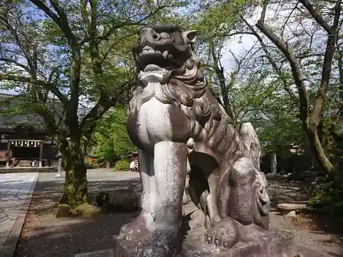 篠座神社の狛犬