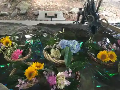 琴似神社の手水舎