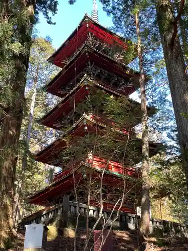 日光東照宮の塔