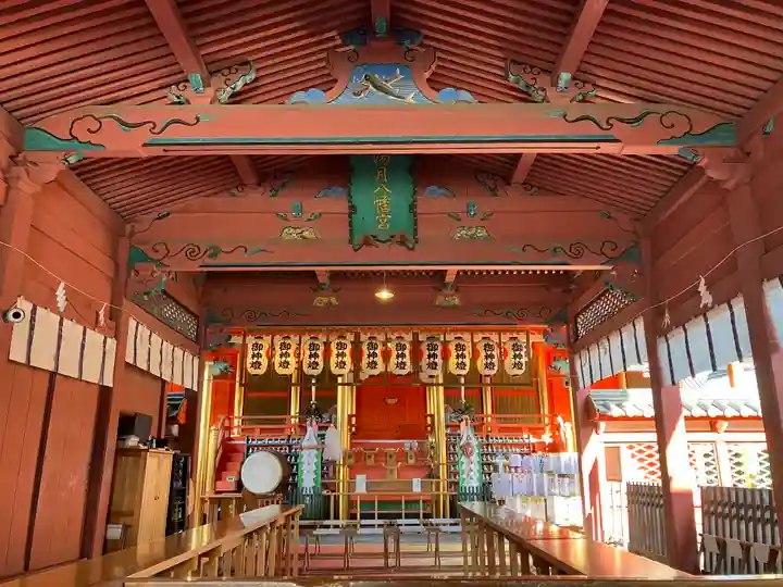 伊佐爾波神社の本殿・本堂