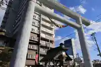 阿邪訶根神社の鳥居