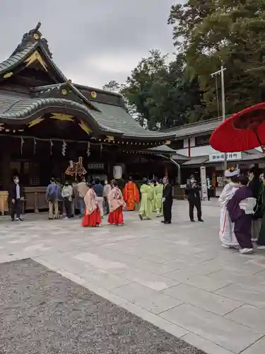 大國魂神社の結婚式