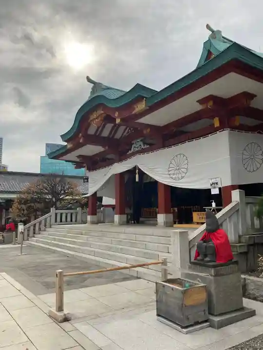 日枝神社の本殿・本堂