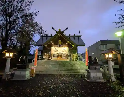 札幌諏訪神社の本殿・本堂