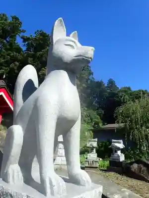 白狐山光星寺の狛犬