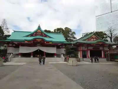 日枝神社の本殿・本堂
