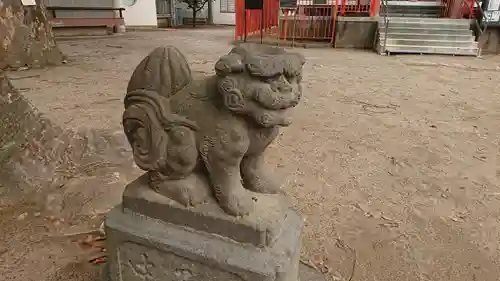 青渭神社の狛犬