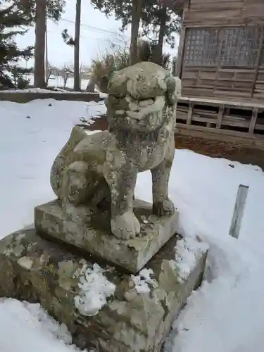 永岡神社の狛犬