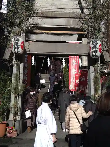 烏森神社の鳥居