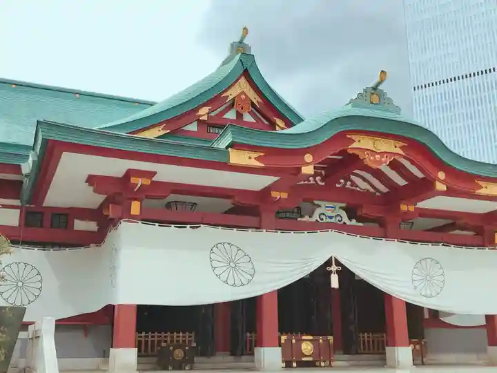 日枝神社の本殿・本堂
